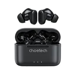 Бездротові навушники Choetech BH-T15 Black TWS, Bluetooth 5.2, ANC+ENC (43-00137)