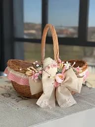 Пасхальная корзина 35х28х28см hand-made MIS LT