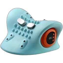 Масажер для шиї Hugterra з кутом 26° бездротовий, перезаряджуваний, з підігрівом