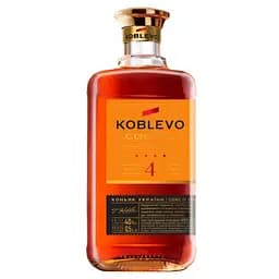 Коньяк Украины Koblevo Ординарный, 4 звезды, 40%, 0,5 л (596344)