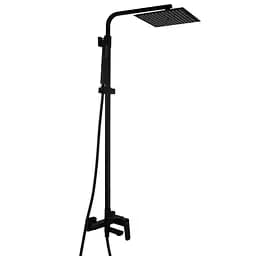 Душевая система TOPAZ LEXI TL 21122-H57-BL черная матовая для ванной комнаты с поворотным изливом