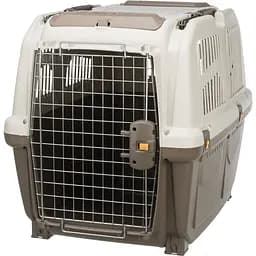 Контейнер-переноска Trixie для собак Skudo 5 вагою до 35 кг пластик розмір M 59x65x79 см коричнева