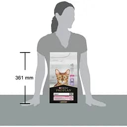 Сухий корм для котів з чутливим травленням Purina Pro Plan Adult 1+ Delicate Digestion з індичкою 1.5 кг (12371117) - мініатюра 4
