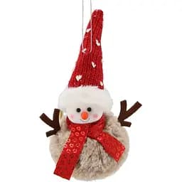 Прикраса-підвіска Chomik Сніговик 10х12 см (SUN0561)