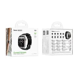 Смарт-годинник HOCO Y33 51mm. 200 mAh. Smart sports watch (call version) Black - мініатюра 2