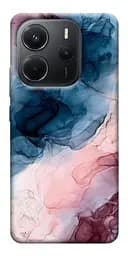 Чохол Demsky Рожево-блакитні розводи для Xiaomi Redmi Note 14 4G (Int. version)