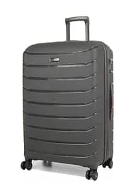 Валіза дорожня велика (L) поліпропілен Snowball 61303 Cologne 92,5 л 75х49x28 см Сірий