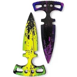 Комплект сувенирных деревянных ножей, модель «Тычковый CONTAGION» DAG-Con Сувенир-декор (4820242992477)