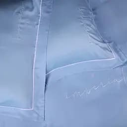 Комплект постільної білизни MirSon Imperial Tencel №04 Blue 2 x 160 x 220 см (2200010754315) - мініатюра 6