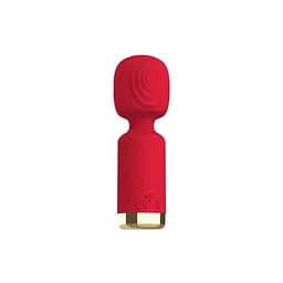 Вібратор мікрофон кліторальний червоний 10 режимів з USB для жінок