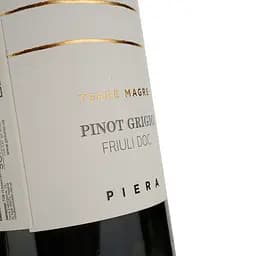Вино Piera Martellozzo Terre Magre Pinot Grigio Friuli DOC біле сухе 0.75 л - мініатюра 3