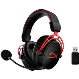 Гарнітура ігрова безпроводова HyperX Cloud Alpha Wireless - повнорозмірні чорні навушники