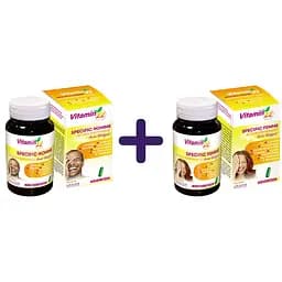 Набор: витаминный комплекс для мужчин  Vitamin'22 Specifiqu Hemme 60 капсул + витаминный комплекс для женщин Vitamin'22 Specifique Femme 60 капсул