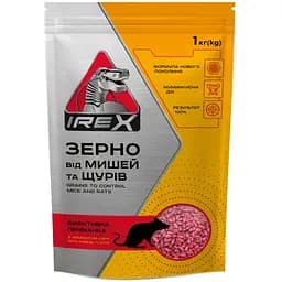 Зерно от мышей и крыс IREX с ароматом сыра, 1 кг (IRR007)