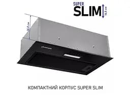 Витяжка Minola HBI 5614 BLF 1000 LED (повновбудована) - мініатюра 2