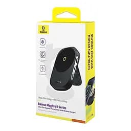 БЗП з кулером Baseus MagPro II Series Ultra-Thin Magnetic Phone Cooler (wireless Charger) B10572900121-00 Black - мініатюра 2