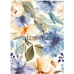 Зошит для записів А4 Axent Spring Blossoms 96 аркушів клітка (4782-5-A)