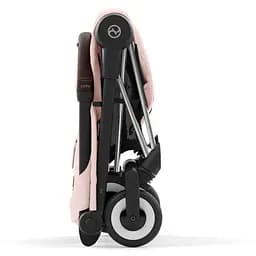 Коляска Cybex Coya Chrome Dark Brown Peach Pink  (522004415) - мініатюра 9