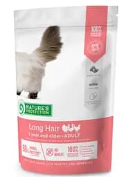 Сухой корм Nature's Protection Long hair Adult 0.4 кг для кошек с длинной шерстью