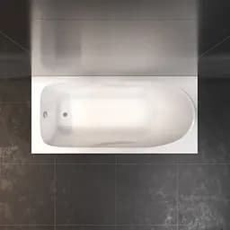Ванна акрилова Damixa Apollo 150x70 см білий 47WA-150-070W-A, Білий - мініатюра 3