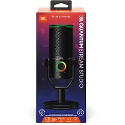 Мікрофон JBL Quantum Stream Studio (JBLSTRMSTUDIOBLK) - мініатюра 10