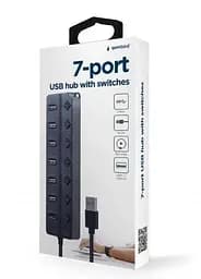 Хаб USB UHB-U3P1U2P6P-01 Grey USB 3.1 - 1xUSB 3.1 / 6xUSB 2.0 Gembird teh0019585 - мініатюра 3