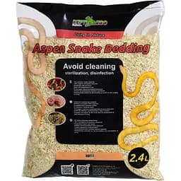 Субстрат з тополі Repti-Zoo Aspen Snake Bedding 2,4 л (SB001) для змій та копаючих рептилій