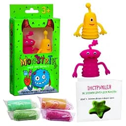 Набор для творчества "Monstrik" Strateg 71823 (укр.) Зеленый