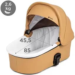 Коляска Tutis Mio Leather Light Grey, 2 в 1, сіра (1232057) - мініатюра 10
