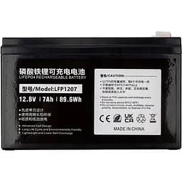Аккумулятор LiFePO4 PowerPlant 12.8 V 7 Ah