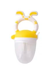 Ніблер силіконовий Baby Team, жовтий (6203 желтый)