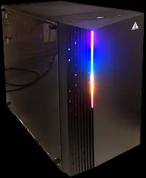 Корпус Golden Field 3802 500W RGB Black