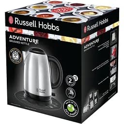 Електрочайник Russell Hobbs Adventure 1.7 л сріблясто-чорний (23912-70) - мініатюра 2
