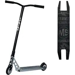 Самокат трюковый iTrike 35х11х88 см Черно-серый 000222880