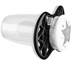 Силіконова симетрична пустушка Nuvita Air55 Cool Baby Star, 0+ міс., чорний (NV7065IB) - мініатюра 2