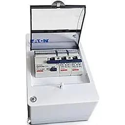 Коробка запобіжників GRENDA-HAMMER з автоматичним вимикачем FI 30 мА + 2