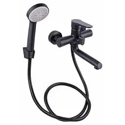 Смеситель для ванны Lidz (BLA)-14 43 006-1 Черный матовый