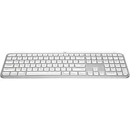 Клавiатура бездротова Logitech MX Keys S for Mac Pale Grey (920-011638) - мініатюра 3