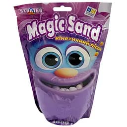 Креативна творчість "Кінетичний пісок Magic sand" Strateg 39404-4 фіолетовий 1 кг