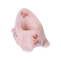 Горшок Tega Лесная сказка, с нескользящей резиной и музыкой, розовый (PO-069-107)