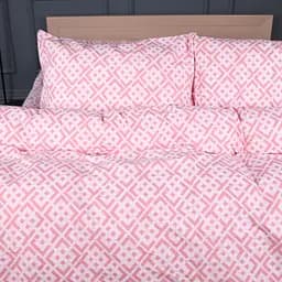 Пододеяльник MirSon Ranforce Elite Abstract Pink 143х210 см (2200013166849)