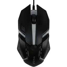 Ігрова дротова комп'ютерна миша T-Wolf V1 1200DPI RGB Black