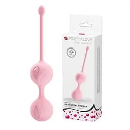 Вагинальные шарики Pretty Love Kegel Tighten Up, 16 см, розовый