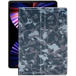 Чохол StatusCASE з екошкіри для планшету Apple iPad pro 11 2020, 2021, 2022 Хаки-синій