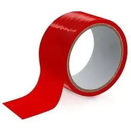 Скотч для бондажа Fetish Tentation Red (15 м)