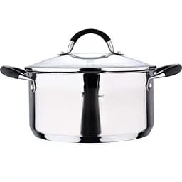 Каструля MasterPro Foodies collection з кришкою 5 л (BGMP-1502-BK) - мініатюра 2