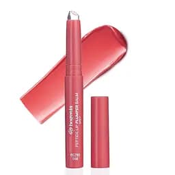 Помада-блеск для объема губ Bogenia Peptide Lip Plumper Balm (BG760), 008 Spicy Коралловая
