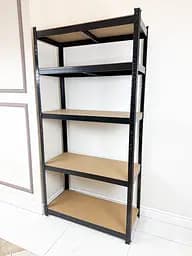 Стелаж 4P StrongShelf 180X60X30см Чорний, навантаження 150кг/полицю - мініатюра 8
