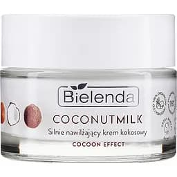 Кокосовий крем Bielenda Coconut Milk Strongly Moisturizing Coconut Cream зволожуючий 50 мл
