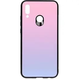 Чохол-накладка Toto Gradient Glass Case HuAwei P Smart 2019 Pink